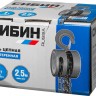 Ручная цепная шестеренная таль СИБИН 1т, 2.5м, 43085-1