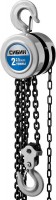 Ручная цепная шестеренная таль СИБИН 2т, 2.5м, 43085-2