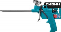 Металлический пистолет для монтажной пены СИБИН 06867
