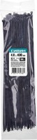 Хомуты-стяжки СИБИН ХС-Ч нейлоновые черные 4.8 х 400мм, 100 шт. 3788-48-400
