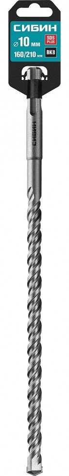 Бур SDS-plus СИБИН 10 х 210 мм, 29312-210-10