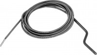 Сантехнический трос СИБИН 5м, d=6мм, без пластиковой ручки 51906-050