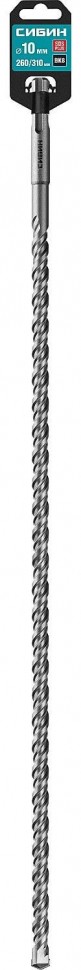 Бур SDS-plus СИБИН 10 х 310 мм, 29312-310-10