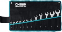 Набор рожковых гаечных ключей СИБИН 12шт (6 - 32мм) 27014-H7