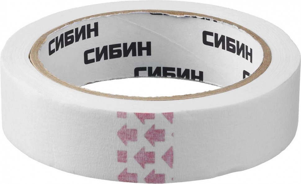 Малярная лента креповая CИБИН 25мм х 25м 12111-25