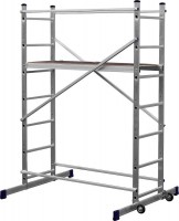 Алюминиевая вышка-тура СИБИН максимальная высота платформы 110 см, максимальная нагрузка 150 кг 38840-3