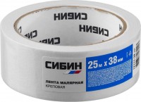 Малярная лента креповая CИБИН 38мм х 25м 12111-38