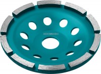 Шлифовальная чашка СИБИН 125 мм, алмазная, однорядная, сегментная, 33442-125