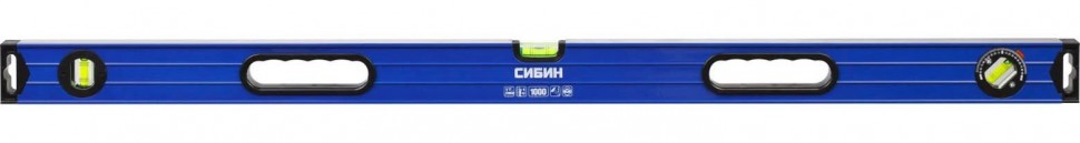 Усиленный коробчатый уровень СИБИН 1000 мм 34609-100