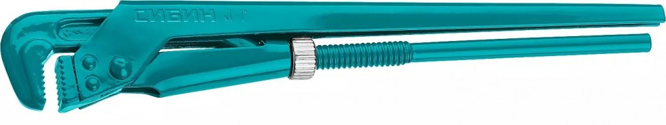 Трубный ключ с прямыми губками СИБИН №1, 1", 300мм 2730-1