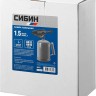 Паяльная лампа СИБИН 1.5 л стальной эжектор 40670